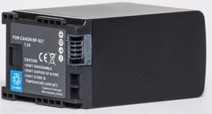 Canon, battery BP-827