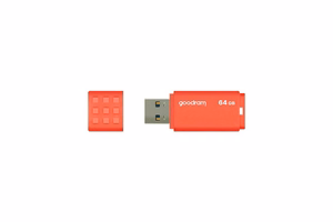 Goodram UME3-0640O0R11 USB atmintukas 64 GB USB A tipo 3.2 Gen 1 (3.1 Gen 1) Oranžinė