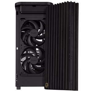 ASUS ProArt PA401 Wood TG PWM (Black) Tower Juoda