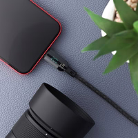 FORCELL F-ENERGY C273 kabelis USB A į Lightning 2,4A 12W Digital 1,2 m juodas