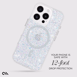 Case-Mate Twinkle MagSafe dėklas, skirtas iPhone 16 Pro, „Disco“