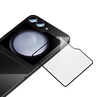 "Benks" grūdintas stiklas "Warrior HD", skirtas "Samsung Galaxy Z Flip 6", juodos spalvos