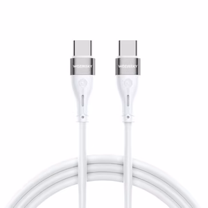 Wozinsky WSTCC2 кабель USB-C USB-C PD 65W 2м - белый