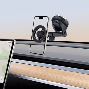 TECH-PROTECT N56 MAGNETINIS MAGSAFE PRIETAISŲ SKYDELIO IR VENTILIACIJOS AUTOMOBILINIS LAIKIKLIS JUODAS