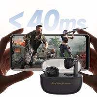 Dudao U8 TWS belaidės į ausį ausinės - juodos