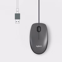 Logitech 910-006652 kompiuterio pelė Biuras Abiems rankoms USB A tipo Optinis 1000 DPI
