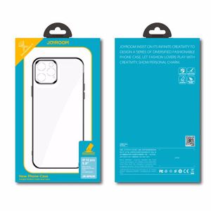 Joyroom New Beauty Series itin plonas dėklas su elektroplokštu rėmeliu iPhone 12 mini juodas (JR-BP741)