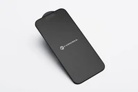 Forcell matinės dangos apsauginis stiklas – Iphone 13 / 16e (SE 4 2025) juodas