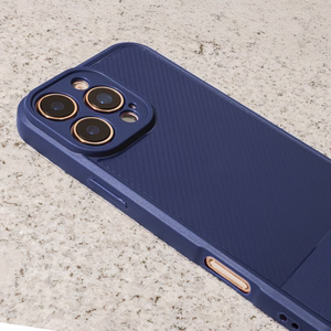 Simple Carbon dėklas Samsung Galaxy A37 5G mėlynas