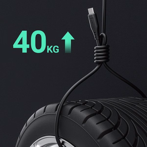 USB kabelis Acefast C3-04 USB-A to USB-C 1.2m juodas