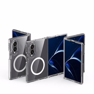 Tech-Protect FlexAir Hybrid MagSafe dėklas Samsung Galaxy Z Fold 8, skaidrus