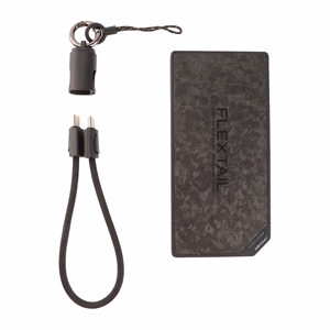 Flextail Zero Power 10,000 mAh išorinė baterija (juoda)