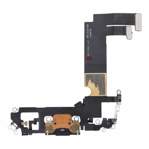 Įkrovimo lankstus USB IPHONE 12 mini juodas (ištrauktas)