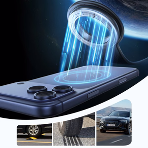 Joyroom JR-ZS518 lankstus magnetinis telefono laikiklis juodas