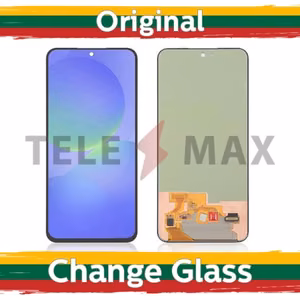 Ekranas skirtas Samsung A566 A56 5G / A366 A36 5G / A376 A37 5G juodas (Atnaujintas: Telemax) (NoFrame versija)