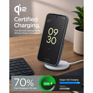 „Spigen Liquid Air (Mag Fit)“ dėklas „Google Pixel 11 Pro“, žalias („Abyss Green“)
