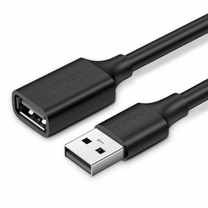 Extension cable Ugreen USB-A to USB-A 1.5m black (10315)