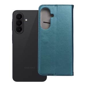 Atverčiamas dėklas Samsung A27 Smart Magneto, tamsiai žalias