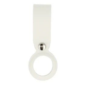 Silikoninė kilpa Airtag balta