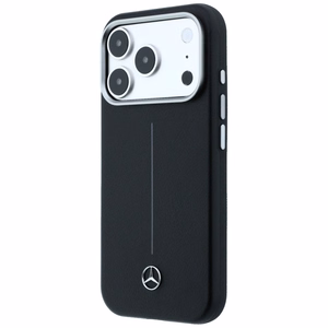 Mercedes odinis Iconic Line MagSafe dėklas iPhone 17 Pro Max - juodas