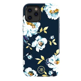 Kingxbar Blossom dėklas dekoruotas originaliais Swarovski kristalais iPhone 12 mini įvairiaspalvis (Gardenija)