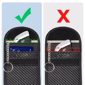 Tech-Protect KLR100 automobilio raktų dėklas su RFID apsauga - juodas - anglies