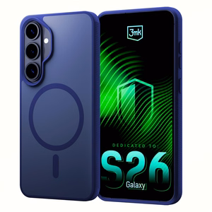 Samsung Galaxy S26+ - 3mk Smoke MagCase Blue
