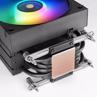 Mars Gaming MCPU-LCD Procesorius Orinis aušintuvas 12 cm Juoda 1 vnt