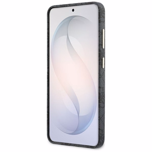 Guess dėklas 4G Script MagSafe skirtas Samsung Galaxy S26 juodas