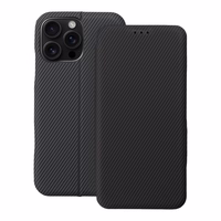 FOLIO Side Magnet dėklas telefonui (m) skirtas IPHONE 16 PRO MAX - pilkos