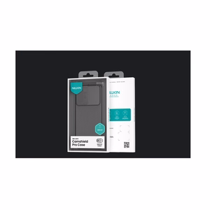 Nillkin CamShield Pro dėklas Samsung Galaxy A37 5G skaidrus juodas