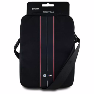 BMW Nylon Red Stripe krepšys planšetei iki 8 col., juodas