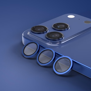 Etteri camera lens protector for iPhone 17 Pro / 17 Pro Max blue