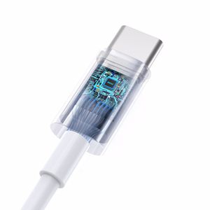 BWOO laidinės ausinės HF175 USB-C skaitmeninė sąsaja balta