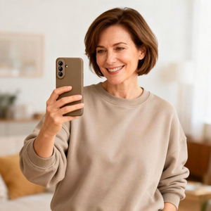 "Tech-Protect Icon" dėklas "Samsung Galaxy A57 5G" - rudas