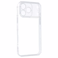 Šarvuotas Antishock dėklas telefonui Iphone 17 Pro Max permatomas