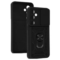 Kameros apsauginis dėklas telefonui Samsung Galaxy S24 FE - juodas