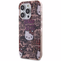 Hello Kitty IML grafičių dėklas telefonui iPhone 14 Pro - rožinis