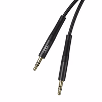 XO audio kabelis NB-R175A lizdas 3,5 mm - lizdas 3,5 mm 1,0 m juodas