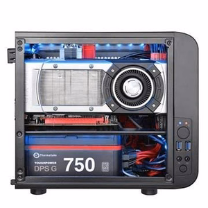 Thermaltake Core V1 Kubas Juoda