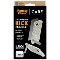 CARE by PanzerGlass funkcionalus rinkinys 3in1 dėklas + stiklas + lęšis iPhone Air