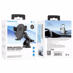 Automobilinis telefono laikiklis Borofone BH93 (dashboard) juodas