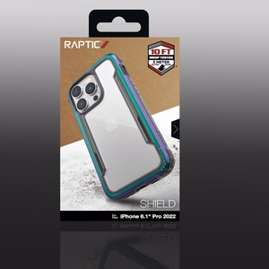 Raptic X-Doria Shield dėklas iPhone 14 Pro šarvuota opalinė danga