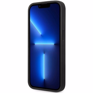 Dėklas telefonui BMW BMHCP14L22RFGR iPhone 14 Pro 6.1 - raudonas odinis diamantinio rašto