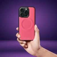 ROAR magnetinis dėklas MAG MORNING telefonui IPHONE 14 Plus ryškiai rožinis