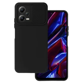 Camshield Soft dėklas telefonui Xiaomi Redmi Note 12 5G/Poco X5 juodas