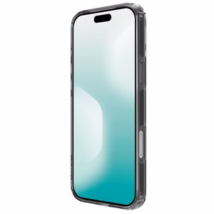 Nillkin Nature TPU Pro dėklas telefonui iPhone 17 Pro Max – pusiau permatomas juodas