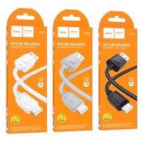 Kabelis USB A į USB C Hoco 3A 1 m X113 baltas