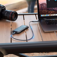 Orico OXS2C3-G2 M.2 NVMe/SATA SSD USB-C 3.2 taktinis sustiprintas diskų dėklas - pilkas