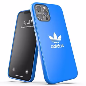 Adidas OR SnapCase Trefoil dėklas telefonui iPhone 12 Pro Max - mėlynas